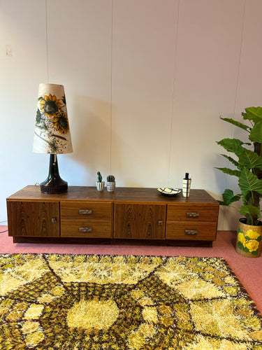 vintage sideboard palissander , Zweden 1970 (22514B)