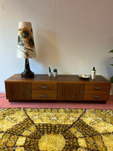 vintage sideboard palissander , Zweden 1970 (22514B)