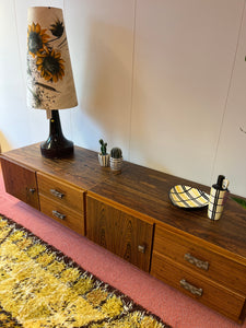vintage sideboard palissander , Zweden 1970 (22514B)