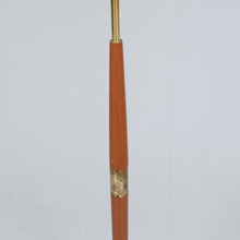 Load image into Gallery viewer, Teak and brass floor lamp, 1950-60's, Örsjö Sweden.