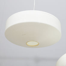Load image into Gallery viewer, EJE AHLGREN. 2 teak/plastic ceiling lights, “Rotoflex”, Bergboms, 1950s/60s.