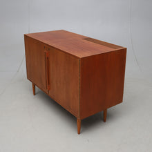 Load image into Gallery viewer, A teak Danish bar cabinet, mid 20th century.