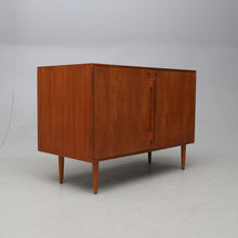 Load image into Gallery viewer, A teak Danish bar cabinet, mid 20th century.