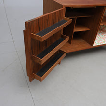 Load image into Gallery viewer, A teak Danish bar cabinet, mid 20th century.