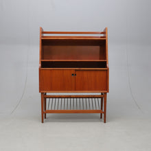 Load image into Gallery viewer, Bookshelf cabinet, teak, Sweden 1950-60s.