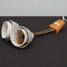 Load image into Gallery viewer, Bedside lamps, metal/brass, I.J.A. Lessebo, Sweden 1960s