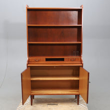 Load image into Gallery viewer, A mahogany bookshelf/ cabinet Sweden 1950-60's.