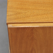 Load image into Gallery viewer, Walnut, bookcase with display case. Sweden 1960's.