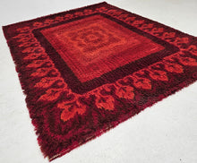 Load image into Gallery viewer, RYAMATTA, “Scotland”, red, Gösta Svensson Textil AB, 1950/60s