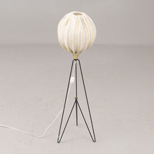 Load image into Gallery viewer, FLOOR LAMP, wrought iron 1950s/60s.