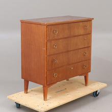 Load image into Gallery viewer, CHEST OF DRAWERS, teak, second half of the 20th century.