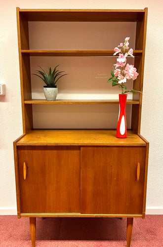 Vintage teak boekenkast , Zweden 1960 (333)