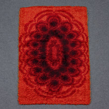 Load image into Gallery viewer, Vintage RYAMATTA, ORANGE/RED (150x92) 1960'S. Sweden