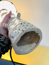 Load image into Gallery viewer, Handgemaakte schemerlamp ( zwart wit)