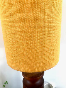 Vintage teakhouten lampvoet  ,Zweden 1960 (384)