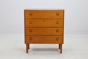 Vintage teak ladekastje, Zweden 1960 (#22511)