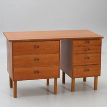 Load image into Gallery viewer, Vintage teak bureau .Zweden jaren 60 (22568)