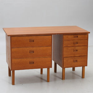Vintage teak bureau .Zweden jaren 60 (22568)