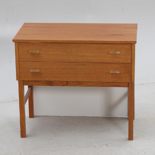 Vintage teak halkastje Zweden 1960 (#22561)