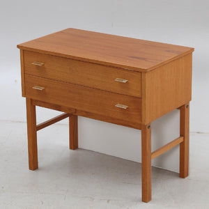 Vintage teak halkastje Zweden 1960 (#22561)