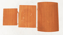 Load image into Gallery viewer, Bijzettafels, vintage teak mini set, Zweden 1960 (#377)