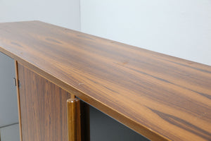 Vintage palissander wandkast, Zweden 1970 (22515)