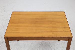 Vintage teakhouten bijzet tafeltje, Zweden 1960 (#22559)
