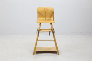 Vintage kinderstoel, Zweden 1950 (#22509)