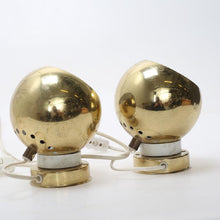 Load image into Gallery viewer, Set Vintage magneet/bol lampjes, Zweden 1960 (#388)