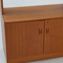Load image into Gallery viewer, Vintage teak boekenkast in 3 delen Zweden 1960 (414)