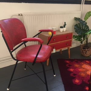 Set van twee Kappersstoelen