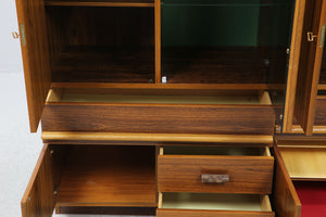 Vintage palissander wandkast, Zweden 1970 (22515)