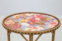 Load image into Gallery viewer, Vintage rotan tafeltje Zweden 1950  (22517)