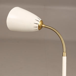Vintage bureau lamp wit Zweden rond 1960
