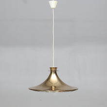 Load image into Gallery viewer, Gouden vintage hanglamp, Zweden 1960 (#213)