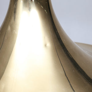 Gouden vintage hanglamp, Zweden 1960 (#213)