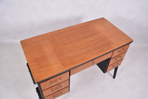Vintage teak bureau. Zweden jaren 60 (#187)
