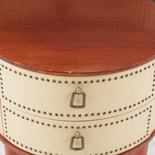 Load image into Gallery viewer, Vintage teak met skai nachtkastje,Zweden 1950