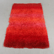 Load image into Gallery viewer, Vintage wollen vloerkleed Ryamatta, Zweden 1960-70 (#233)