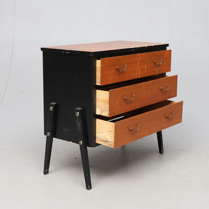 Vintage teak ladekastje, Zweden 1960 (#274)