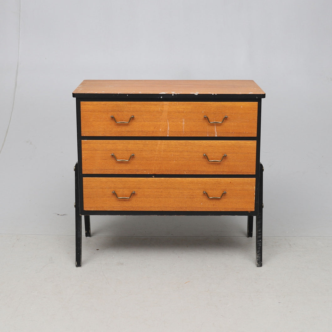 Vintage teak ladekastje, Zweden 1960 (#274)
