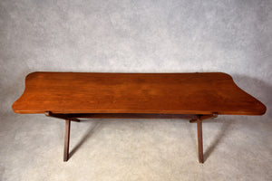 Vintage teakhouten salontafel, Zweden 1960 (#282)