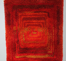 Load image into Gallery viewer, Vloerkleed, Ryamatta, RITVA PUOTILA Finland 1960 nr 299