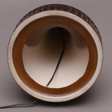Load image into Gallery viewer, Vintage keramiek vloerlamp met grote kap, Zweden 1950 (#320)