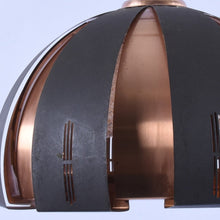 Load image into Gallery viewer, Zware koperen hanglamp Werner Schou, 1970 Denemarken (#380)
