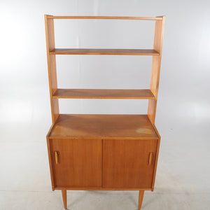 Vintage teak boekenkast , Zweden 1960 (333)