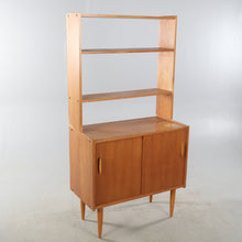 Load image into Gallery viewer, Vintage teak boekenkast , Zweden 1960 (333)