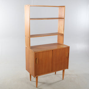 Vintage teak boekenkast , Zweden 1960 (333)