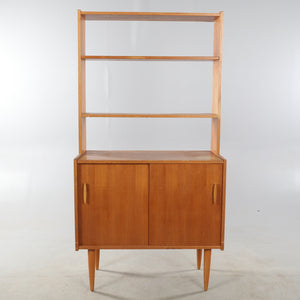 Vintage teak boekenkast , Zweden 1960 (333)