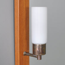 Load image into Gallery viewer, Vintage teak halkastje met spiegel, Zweden 1960 (#335)
